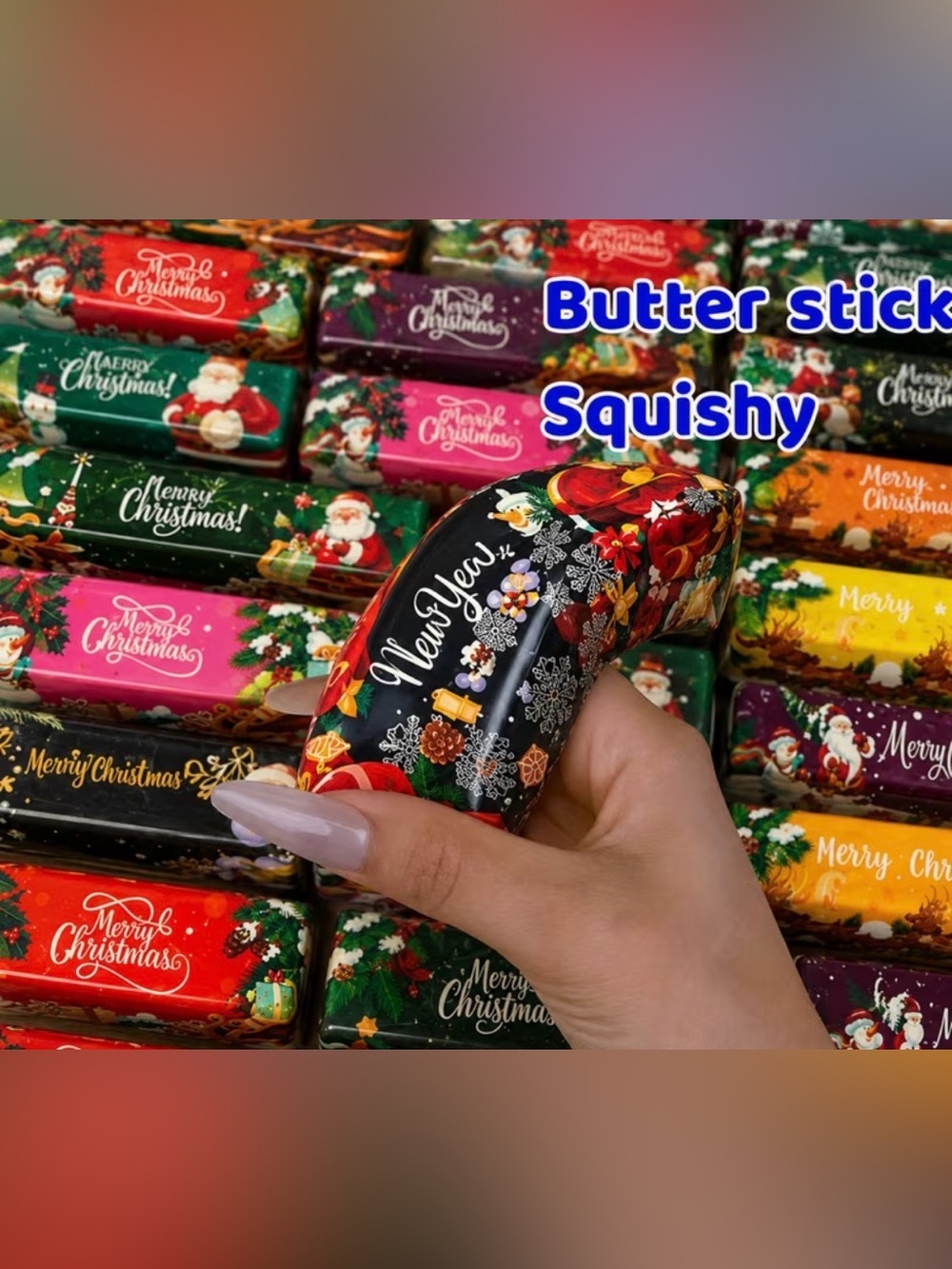Festive holiday mystery squishy butter new - Picture 4 of 4